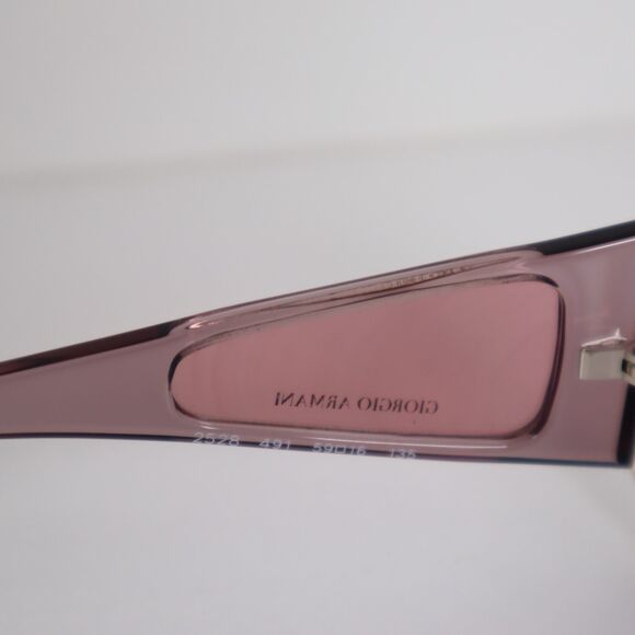 Vintage Giorgio Armani 2528 491 Purple Square Sunglasses 59-16-135mm